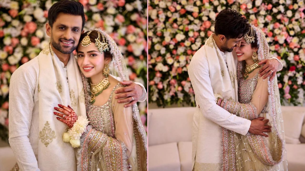 Shoaib Malik Marries Pakistan Actor Sana Javed