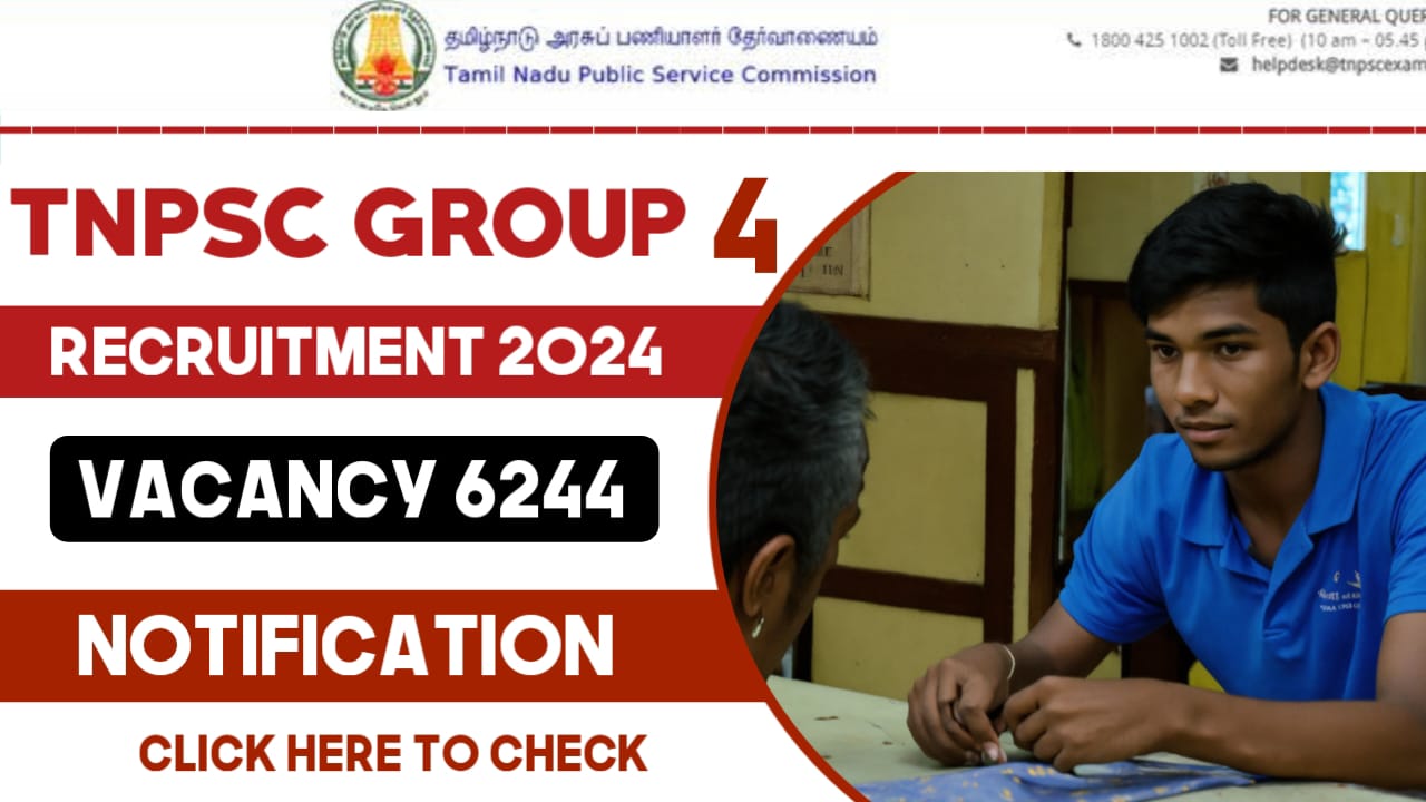 TNPSC Group 4 Recruitment 2024