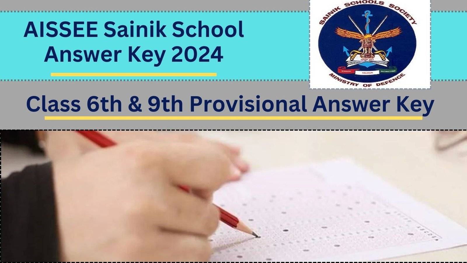 AISSEE Sainik School Answer Key 2024