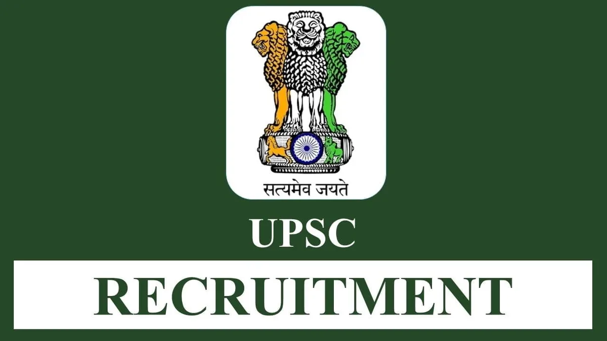 UPSC Recruitment 2024