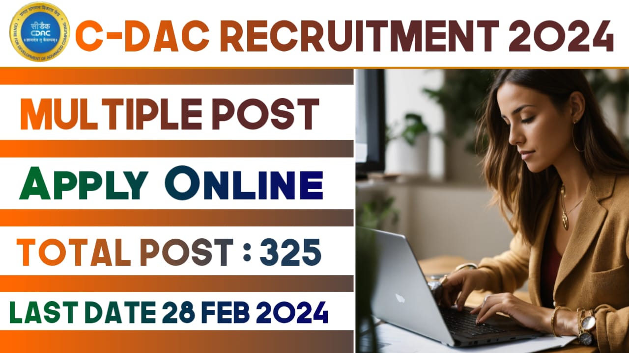 C-DAC Recruitment 2024 Notification