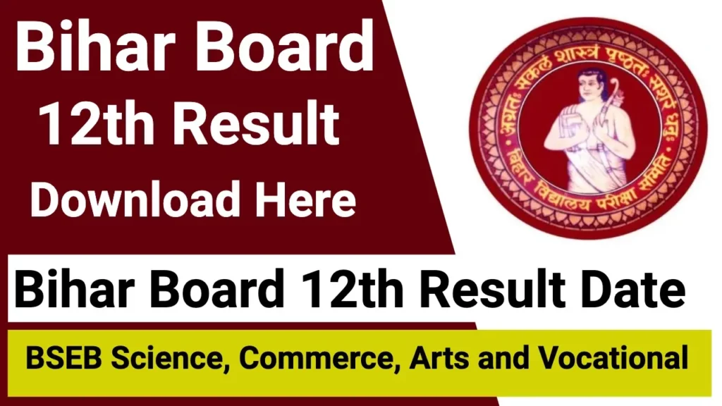 Bihar Board 12th Result 2024 Check Online