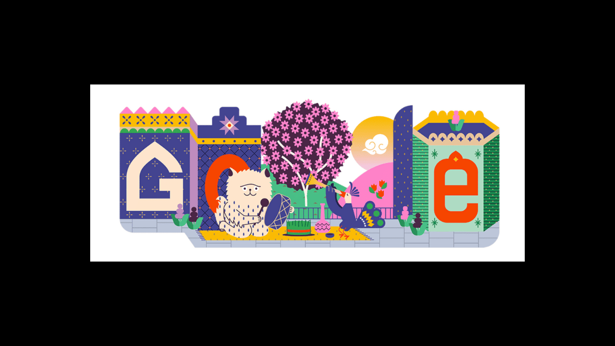 Google Doodle celebrates Nowruz 2024